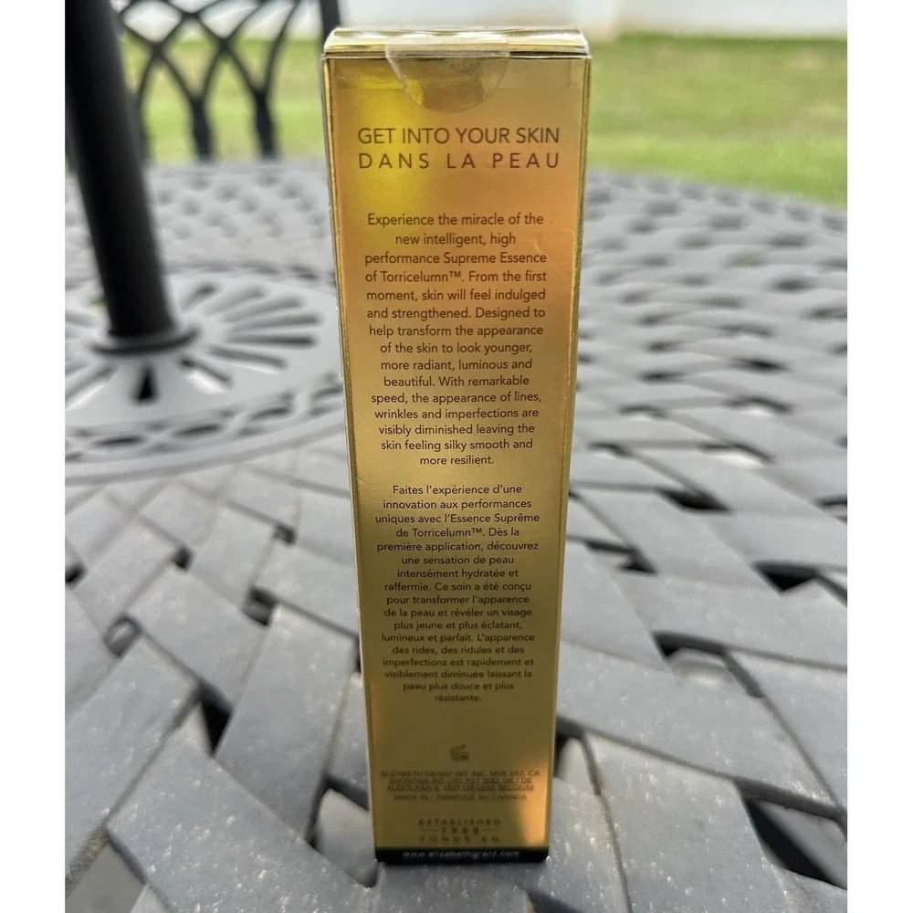 Elizabeth Grant EG Supreme Essence Of Essence‎ De Torricelumn 1.7 fl oz.